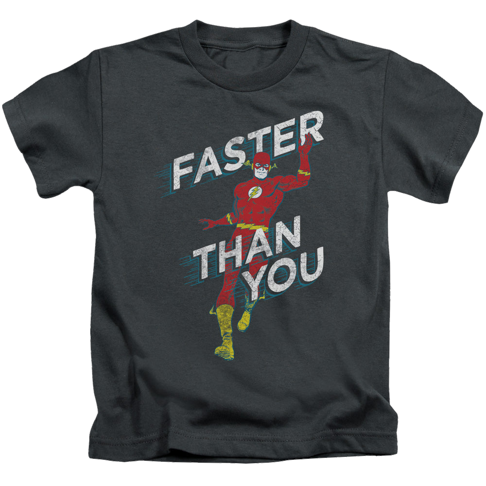 Flash, The Faster Than You - Kid's T-Shirt Kid's T-Shirt (Ages 4-7) The Flash   