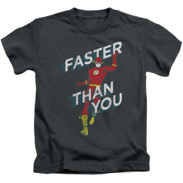 Flash, The Faster Than You - Kid's T-Shirt Kid's T-Shirt (Ages 4-7) The Flash   