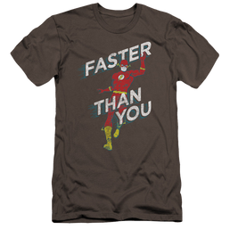 Flash, The Faster Than You - Men's Premium Slim Fit T-Shirt Men's Premium Slim Fit T-Shirt The Flash   