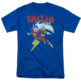 DC Comics Lets Fly - Men's Regular Fit T-Shirt Men's Regular Fit T-Shirt Shazam   