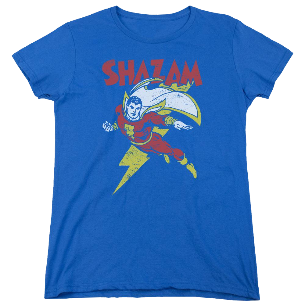 DC Comics Lets Fly - Women's T-Shirt Women's T-Shirt Shazam   