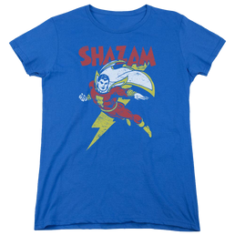DC Comics Lets Fly - Women's T-Shirt Women's T-Shirt Shazam   