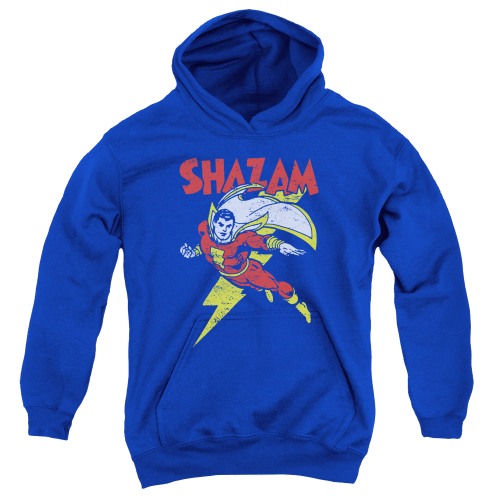 Shazam Lets Fly - Youth Hoodie Youth Hoodie (Ages 8-12) Shazam   