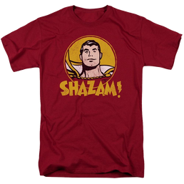 DC Comics Shazam Circle - Men's Regular Fit T-Shirt Men's Regular Fit T-Shirt Shazam   