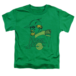Green Arrow Close Up - Kid's T-Shirt Kid's T-Shirt (Ages 4-7) Green Arrow   