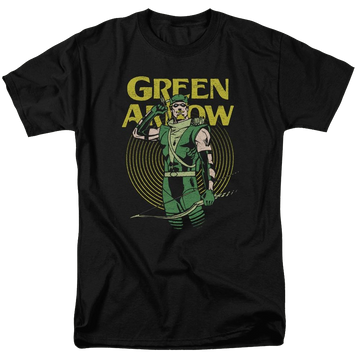 DC Comics Pull - Men's Regular Fit T-Shirt Men's Regular Fit T-Shirt Green Arrow   