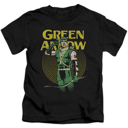 Green Arrow Pull - Kid's T-Shirt Kid's T-Shirt (Ages 4-7) Green Arrow   