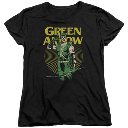 DC Comics Pull - Women's T-Shirt Women's T-Shirt Green Arrow   