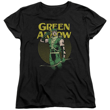 DC Comics Pull - Women's T-Shirt Women's T-Shirt Green Arrow   