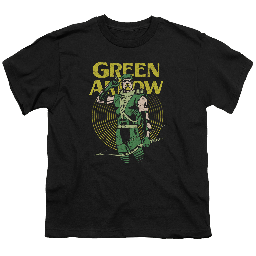 Green Arrow Pull - Youth T-Shirt Youth T-Shirt (Ages 8-12) Green Arrow   