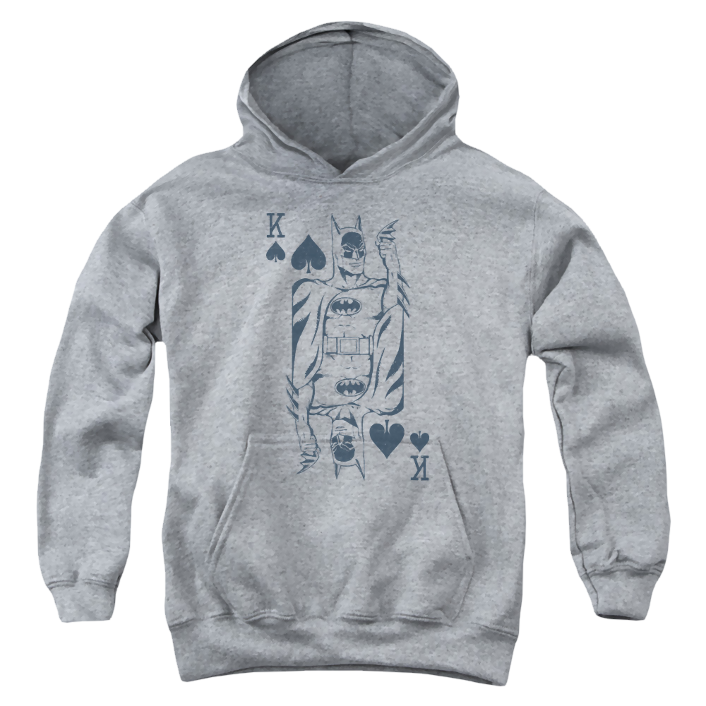 DC Batman Bat Card - Youth Hoodie Youth Hoodie (Ages 8-12) Batman   