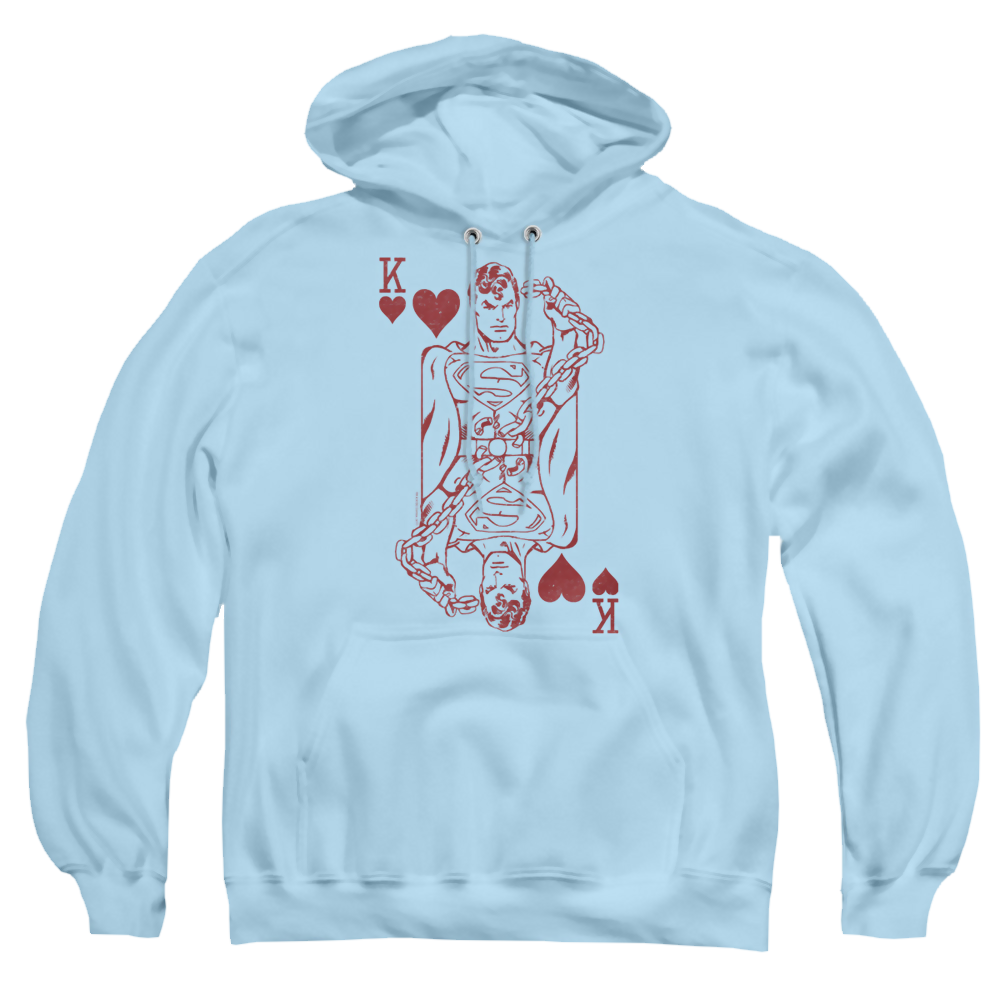 Superman Super Card - Pullover Hoodie Pullover Hoodie Superman   