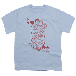 Superman Super Card - Youth T-Shirt Youth T-Shirt (Ages 8-12) Superman   
