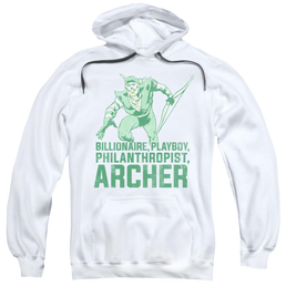 DC Comics Archer - Pullover Hoodie Pullover Hoodie Green Arrow   