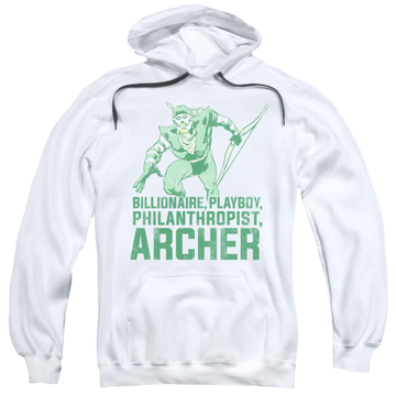 DC Comics Archer - Pullover Hoodie Pullover Hoodie Green Arrow   