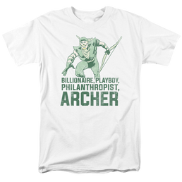 DC Comics Archer - Men's Regular Fit T-Shirt Men's Regular Fit T-Shirt Green Arrow   