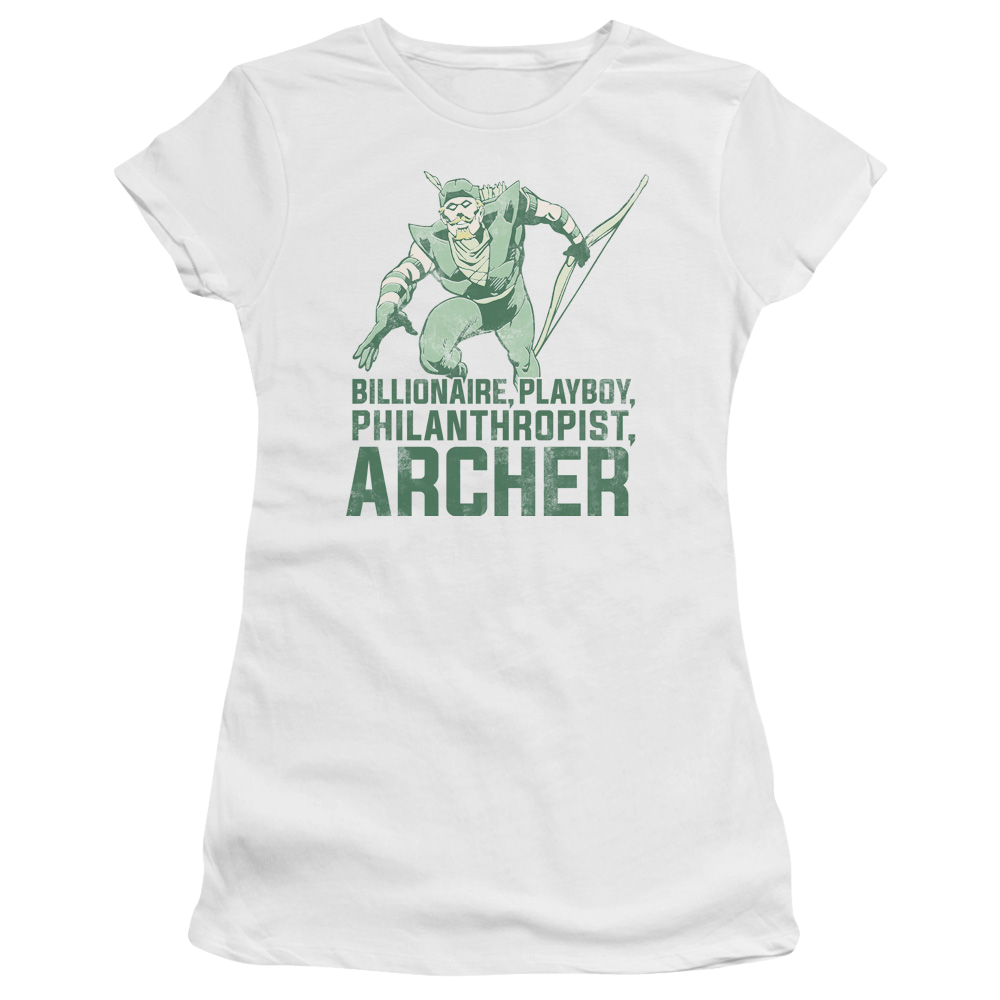 DC Comics Archer - Juniors T-Shirt Juniors T-Shirt Green Arrow   