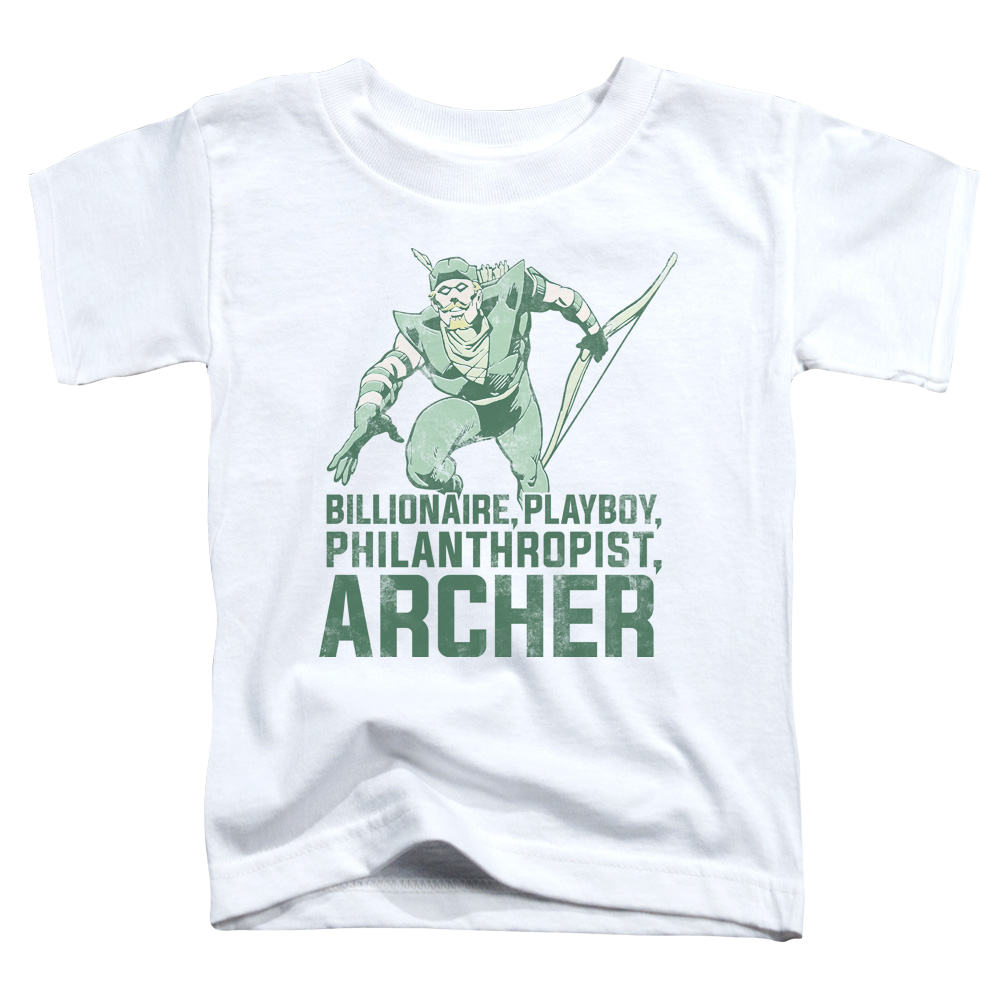 Green Arrow Archer - Toddler T-Shirt Toddler T-Shirt Green Arrow   