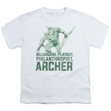 Green Arrow Archer - Youth T-Shirt Youth T-Shirt (Ages 8-12) Green Arrow   