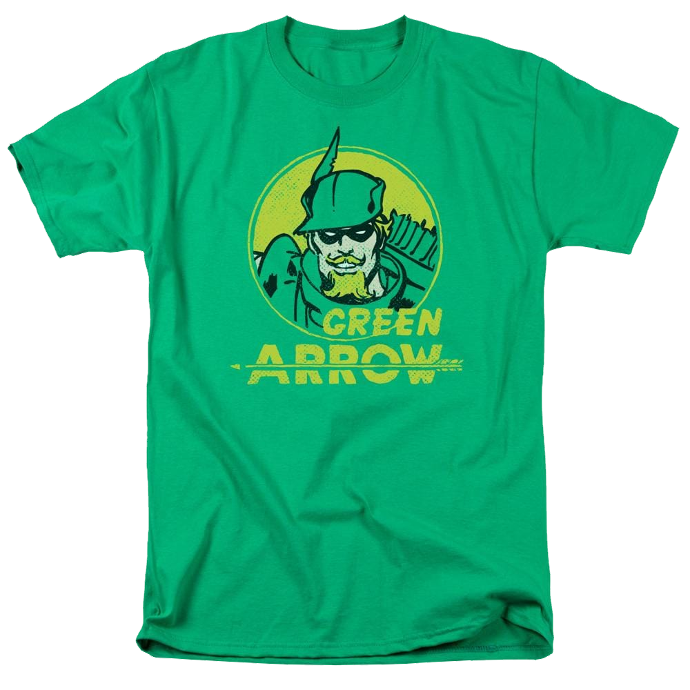 DC Comics Archer Circle - Men's Regular Fit T-Shirt Men's Regular Fit T-Shirt Green Arrow   