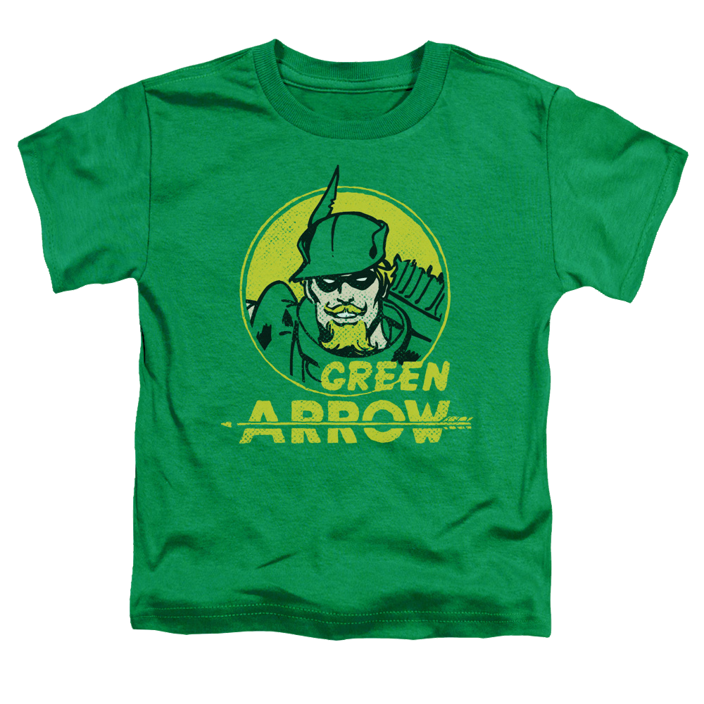 Green Arrow Archer Circle - Kid's T-Shirt Kid's T-Shirt (Ages 4-7) Green Arrow   