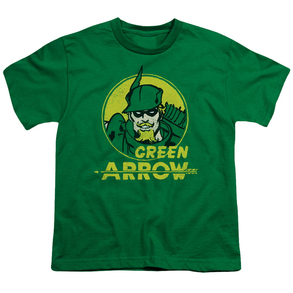 Green Arrow Archer Circle - Youth T-Shirt Youth T-Shirt (Ages 8-12) Green Arrow   