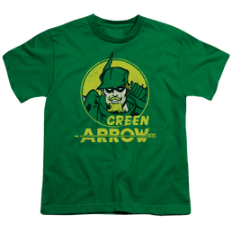 Green Arrow Archer Circle - Youth T-Shirt Youth T-Shirt (Ages 8-12) Green Arrow   