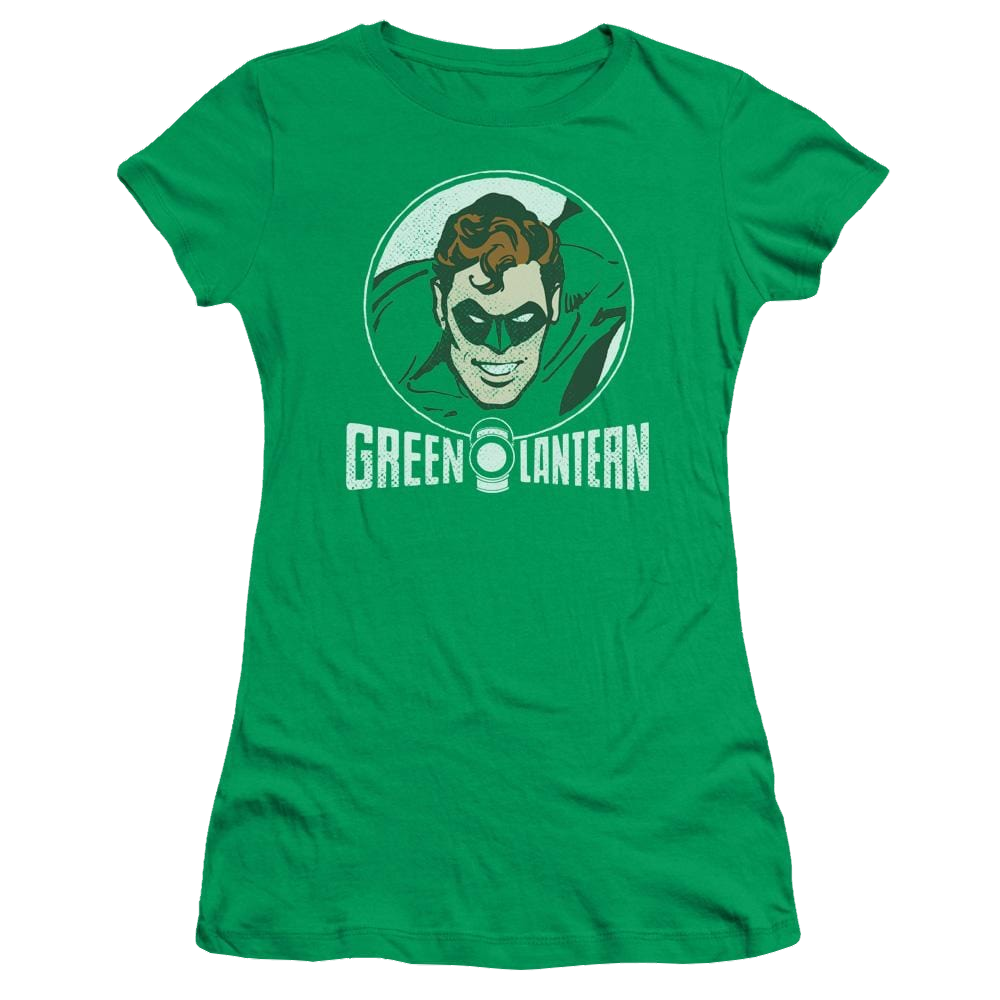 DC Comics Lantern Circle - Juniors T-Shirt Juniors T-Shirt Green Lantern   