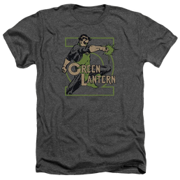 DC Comics Ring Power - Men's Heather T-Shirt Men's Heather T-Shirt Green Lantern   