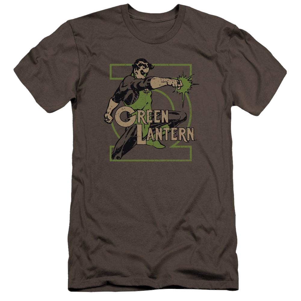 DC Comics Ring Power - Men's Premium Slim Fit T-Shirt Men's Premium Slim Fit T-Shirt Green Lantern   