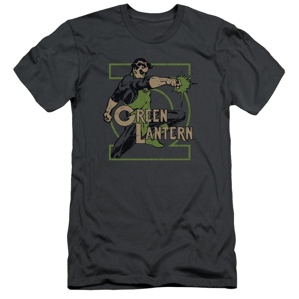 DC Comics Ring Power - Men's Slim Fit T-Shirt Men's Slim Fit T-Shirt Green Lantern   