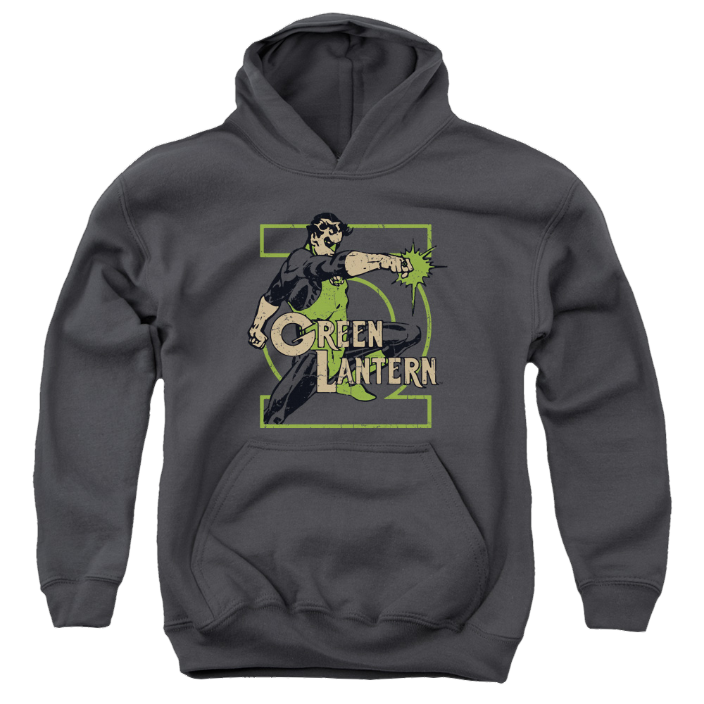 Green Lantern Ring Power - Youth Hoodie Youth Hoodie (Ages 8-12) Green Lantern   