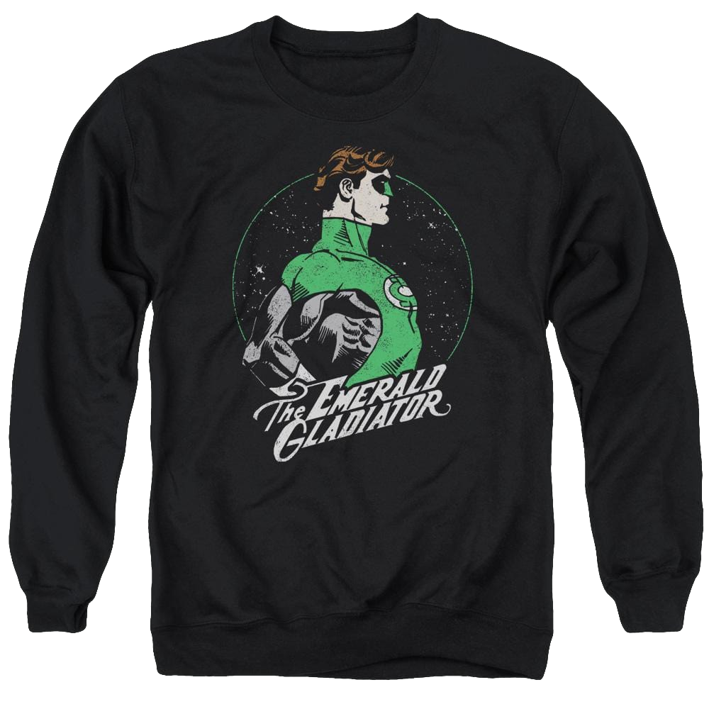 DC Comics Star Gazer - Men's Crewneck Sweatshirt Men's Crewneck Sweatshirt Green Lantern   