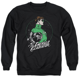 DC Comics Star Gazer - Men's Crewneck Sweatshirt Men's Crewneck Sweatshirt Green Lantern   