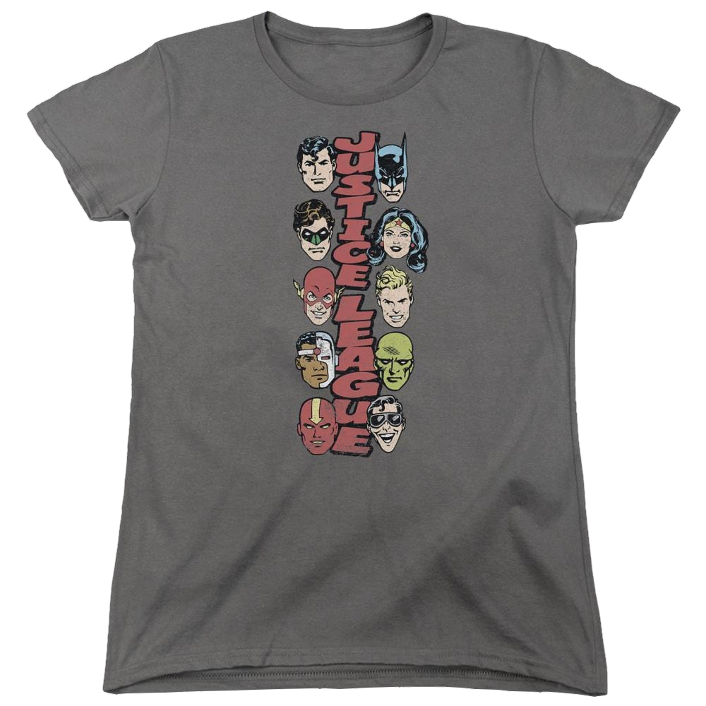 DC Comics Stacked Justice - Women's T-Shirt Women's T-Shirt Justice League   