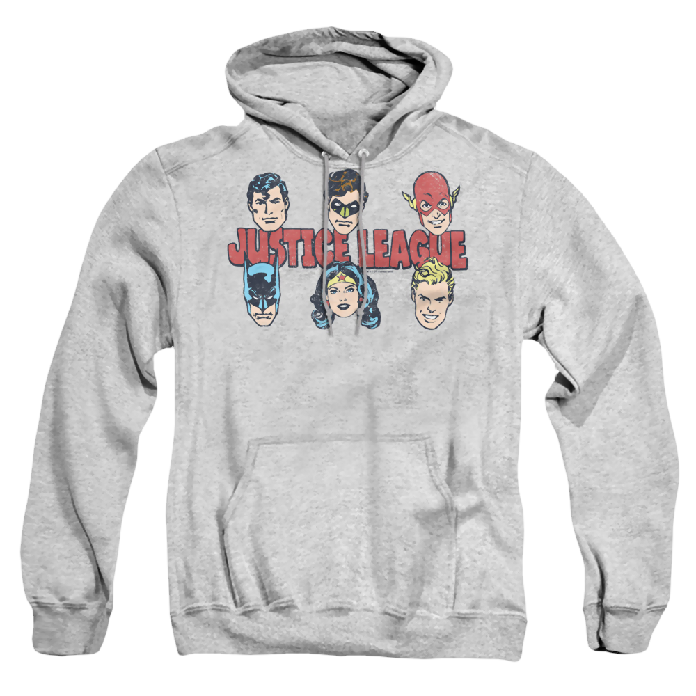 Justice League Justice Lineup - Pullover Hoodie Pullover Hoodie Justice League   