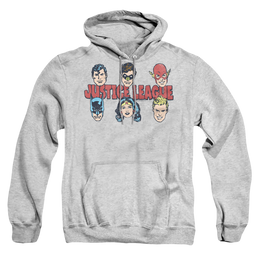 Justice League Justice Lineup - Pullover Hoodie Pullover Hoodie Justice League   