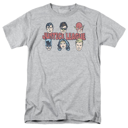 DC Comics Justice Lineup - Men's Regular Fit T-Shirt Men's Regular Fit T-Shirt Justice League   