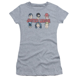 DC Comics Justice Lineup - Juniors T-Shirt Juniors T-Shirt Justice League   