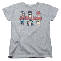 DC Comics Justice Lineup - Women's T-Shirt Women's T-Shirt Justice League   