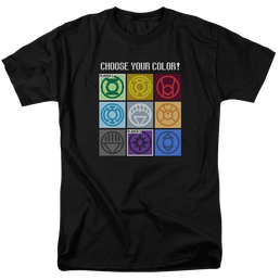 DC Comics Choose Your Color - Men's Regular Fit T-Shirt Men's Regular Fit T-Shirt Justice League   