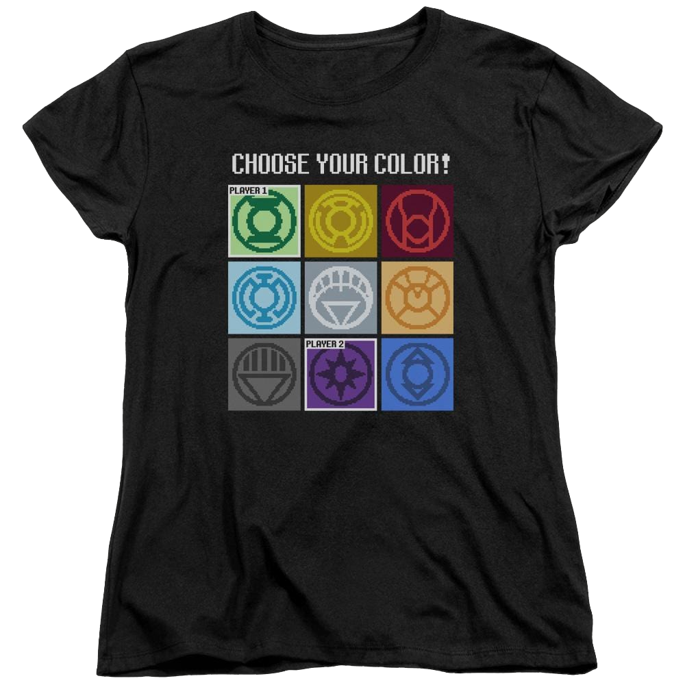 DC Comics Choose Your Color - Women's T-Shirt Women's T-Shirt Justice League   