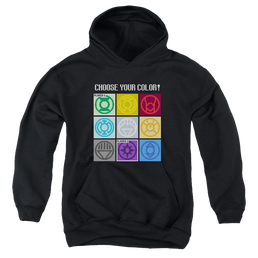 Justice League Choose Your Color - Youth Hoodie Youth Hoodie (Ages 8-12) Justice League   