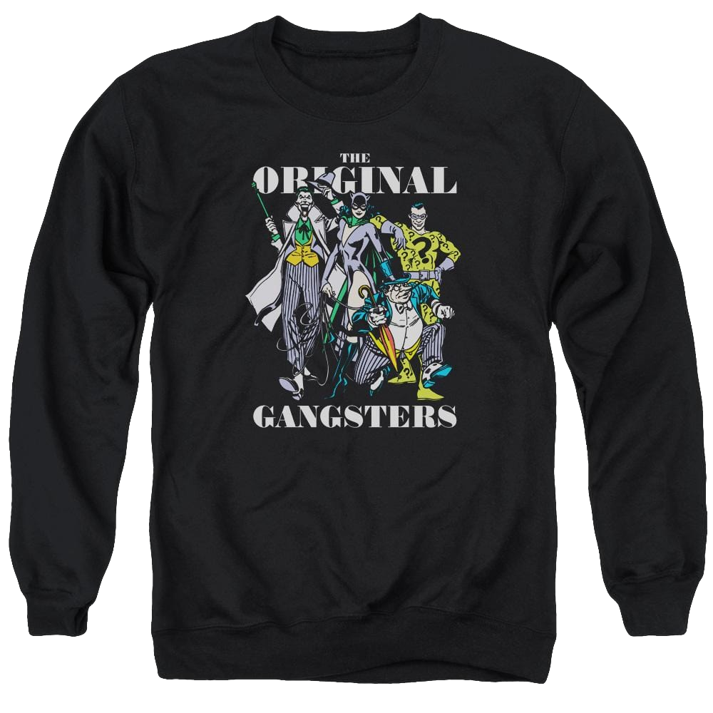 DC Comics Original Gangsters - Men's Crewneck Sweatshirt Men's Crewneck Sweatshirt DC Comics   