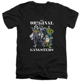 DC Comics Original Gangsters - Men's V-Neck T-Shirt Men's V-Neck T-Shirt DC Comics   