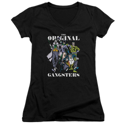 DC Comics Original Gangsters - Juniors V-Neck T-Shirt Juniors V-Neck T-Shirt DC Comics   