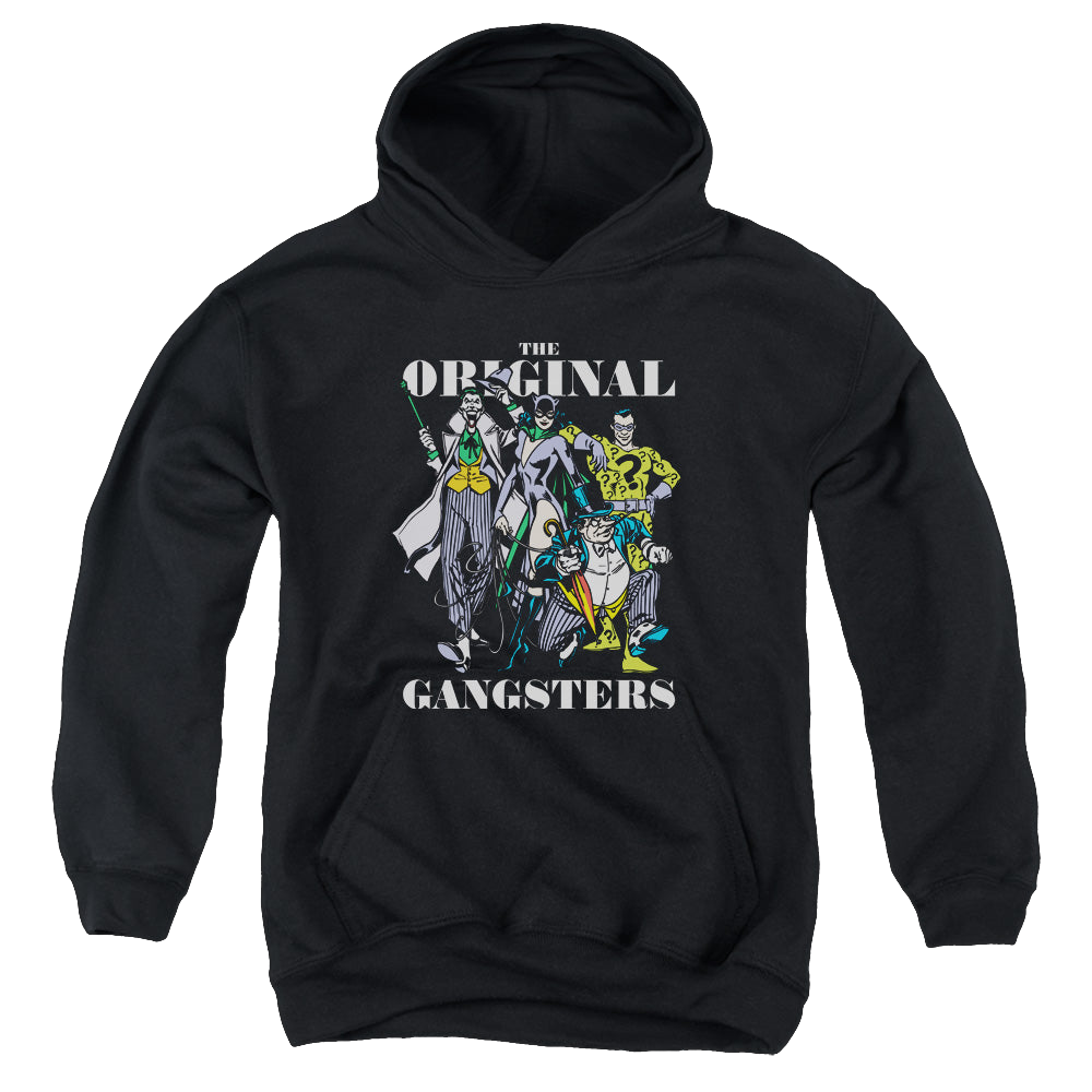 More DC Characters Original Gangsters - Youth Hoodie Youth Hoodie (Ages 8-12) DC Comics   