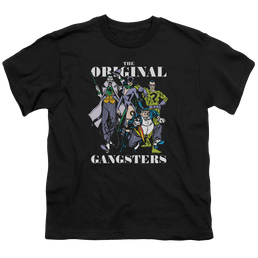 More DC Characters Original Gangsters - Youth T-Shirt Youth T-Shirt (Ages 8-12) DC Comics   