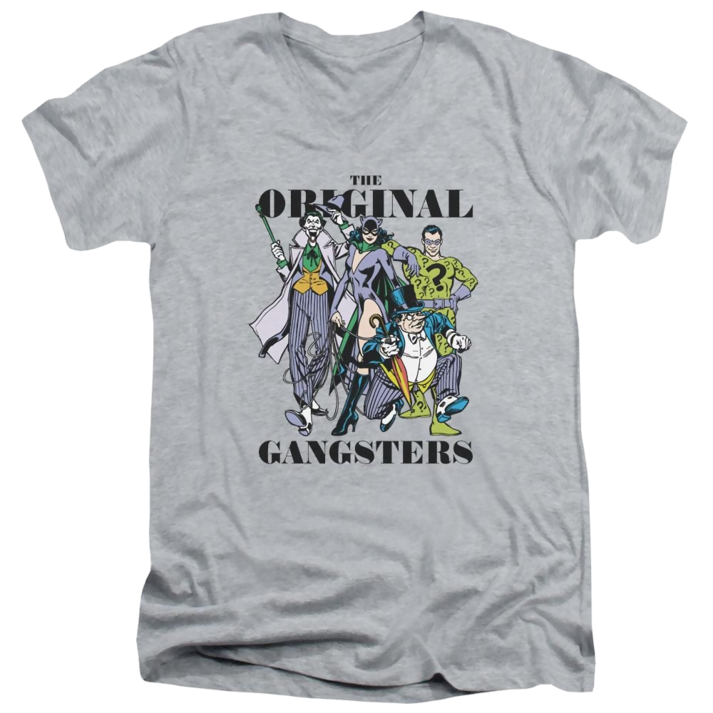 DC Comics Original Gangsters - Men's V-Neck T-Shirt Men's V-Neck T-Shirt DC Comics   