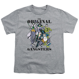 More DC Characters Original Gangsters - Youth T-Shirt Youth T-Shirt (Ages 8-12) DC Comics   